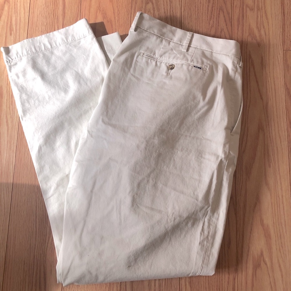 Men’s Polo Ralph Lauren Flat Front Khakis 42